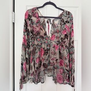 For Love and Lemons flowy top